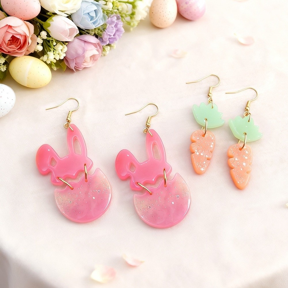 Candle Making Moulds - Cetakan Silikon Paskah Lucu Anti Lengket