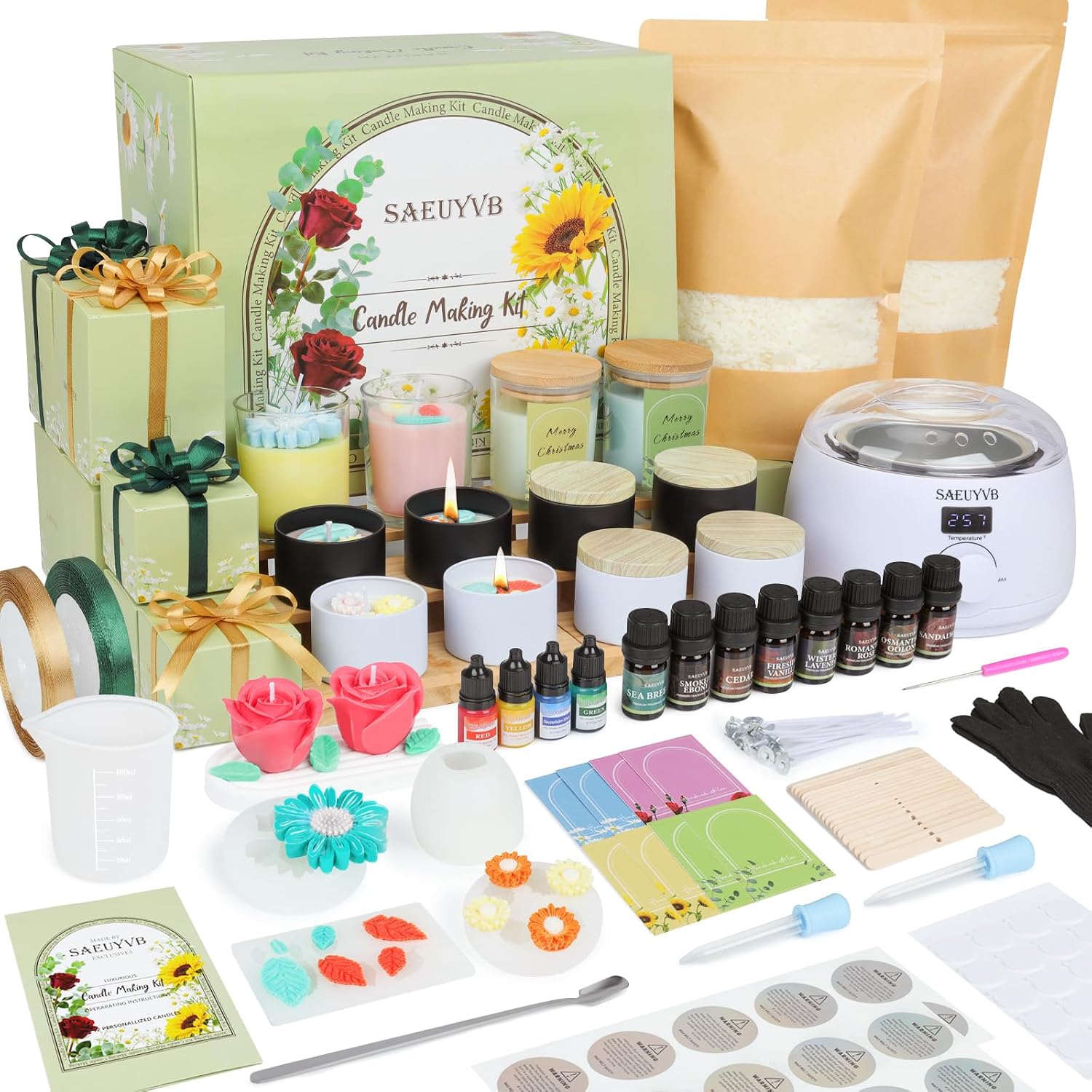 Candle Making Kit For Adults - Perlengkapan Pembuatan Lilin, Perlengkapan Pembuatan Lilin