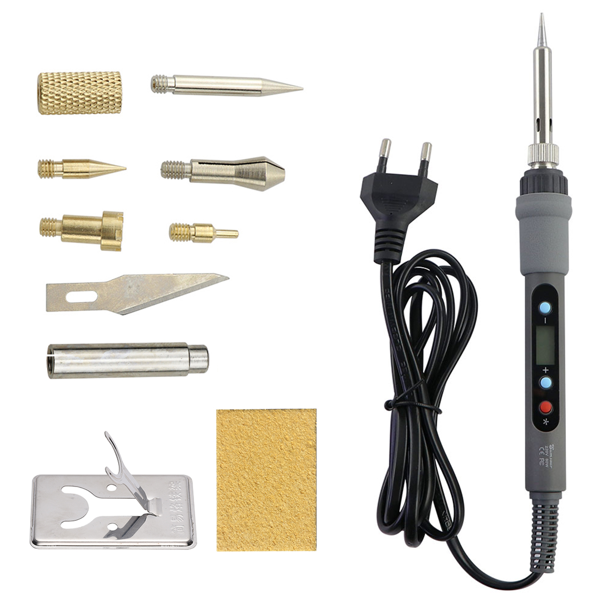 Heat Gun Embossing - 7 in 1 Set alat dioperasikan