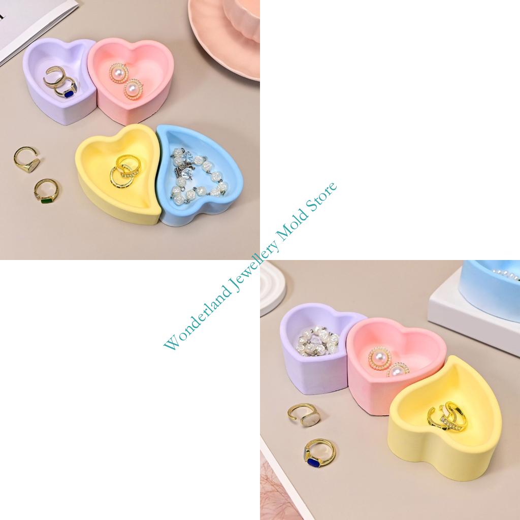Candle Making Moulds - H7EB Jantung Silikon Cetakan Untuk Pemegang