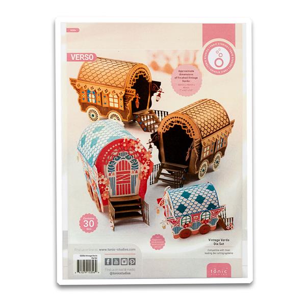 Vardo Vintage kotak karavan lo - Kraft Box Candle ulasan dan harga