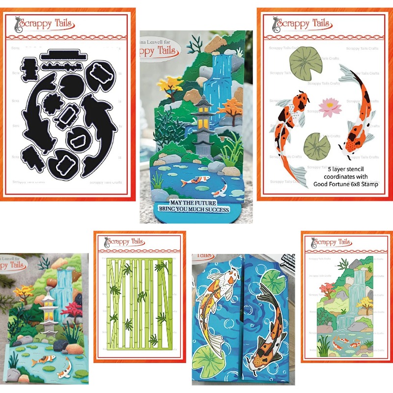 Ragonflies Bamboo Pond Koi Fis - Kraft Box Candle ulasan dan harga