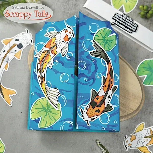Ragonflies Bamboo Pond Koi Fis - Kraft Box Candle ulasan dan harga