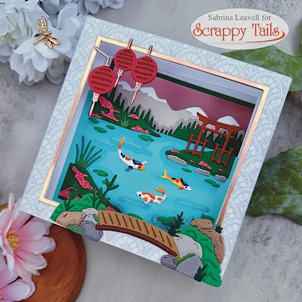 Ragonflies Bamboo Pond Koi Fis - Kraft Box Candle ulasan dan harga