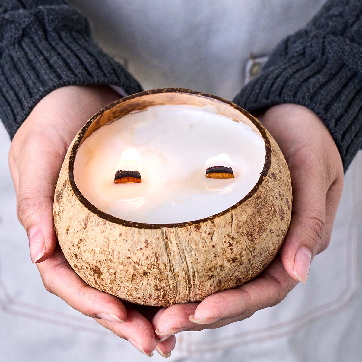 1LB Lilin Kelapa Putih Alami B - Candle Making Material Wholesale ulasan dan harga