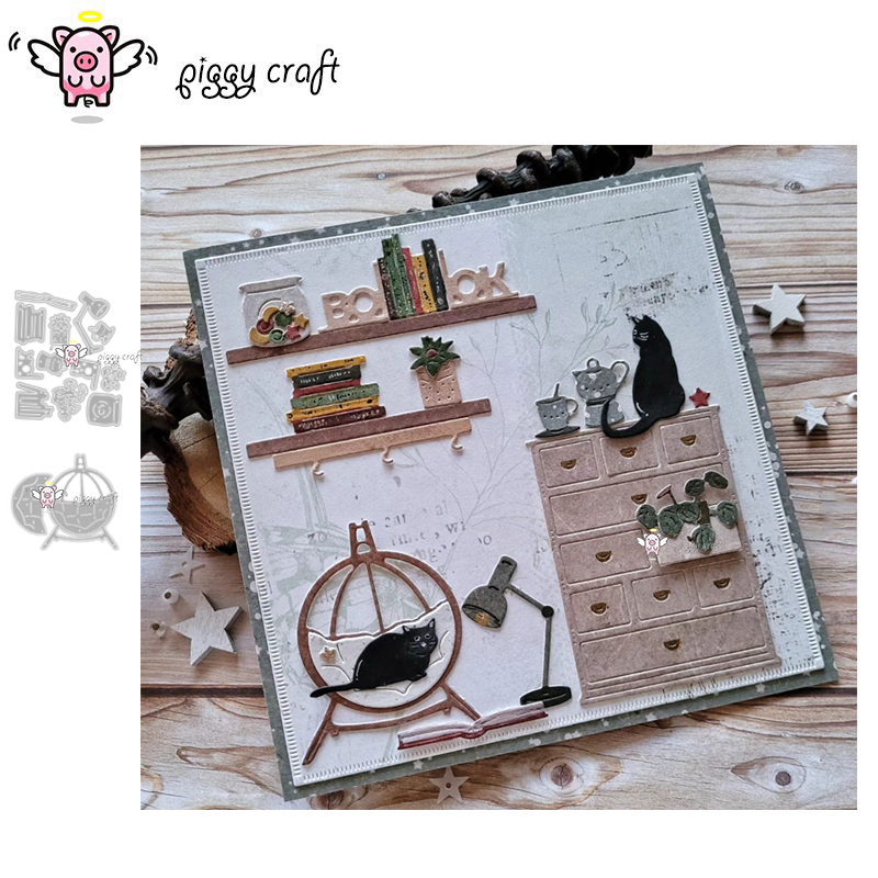 Piggy kerajinan logam pemotong - Kraft Box Candle ulasan dan harga