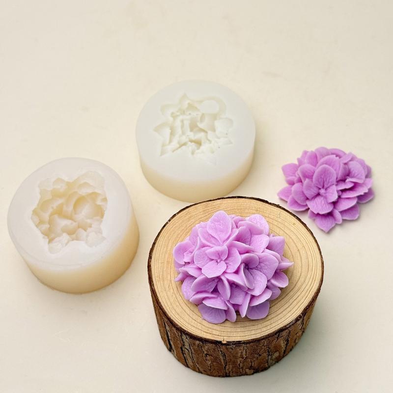 ● Cetakan Silikon Bunga Hydran - Candle Making Moulds ulasan dan harga