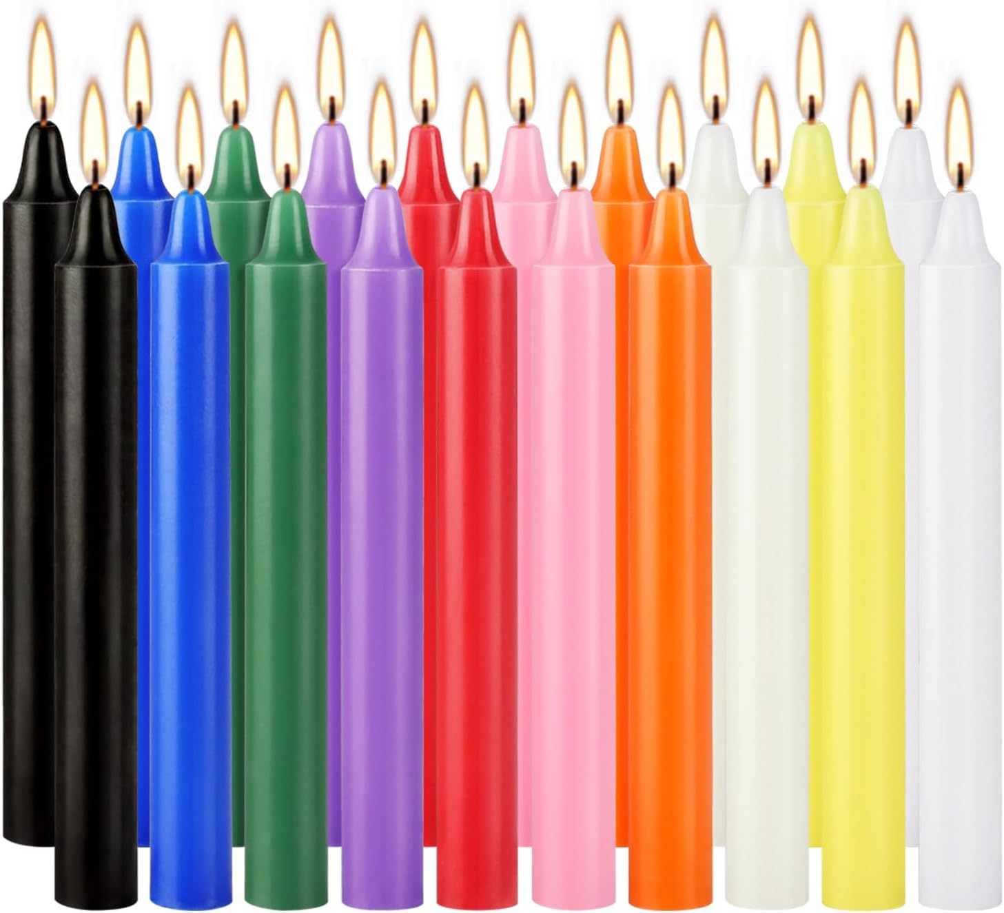 20 Lilin Batang Kecil Berwarna - Candle Making Place ulasan dan harga
