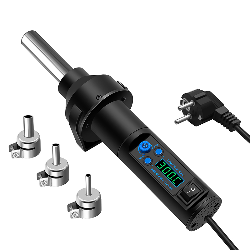 Solder Heat Gun 8032D, tampila - Heat Gun Embossing ulasan dan harga