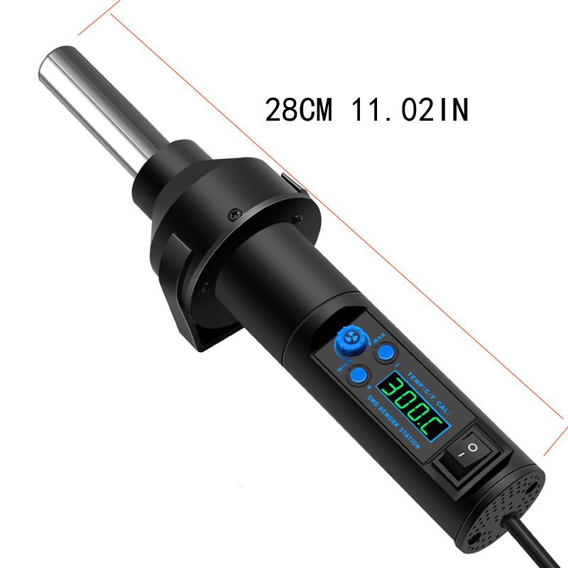 Solder Heat Gun 8032D, tampila - Heat Gun Embossing ulasan dan harga