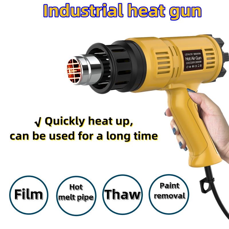 Pistol Udara Panas 2000W Mini  - Heat Gun Embossing ulasan dan harga