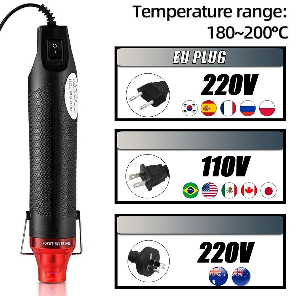 Pistol Udara Panas Portabel Mi - Heat Gun Embossing ulasan dan harga