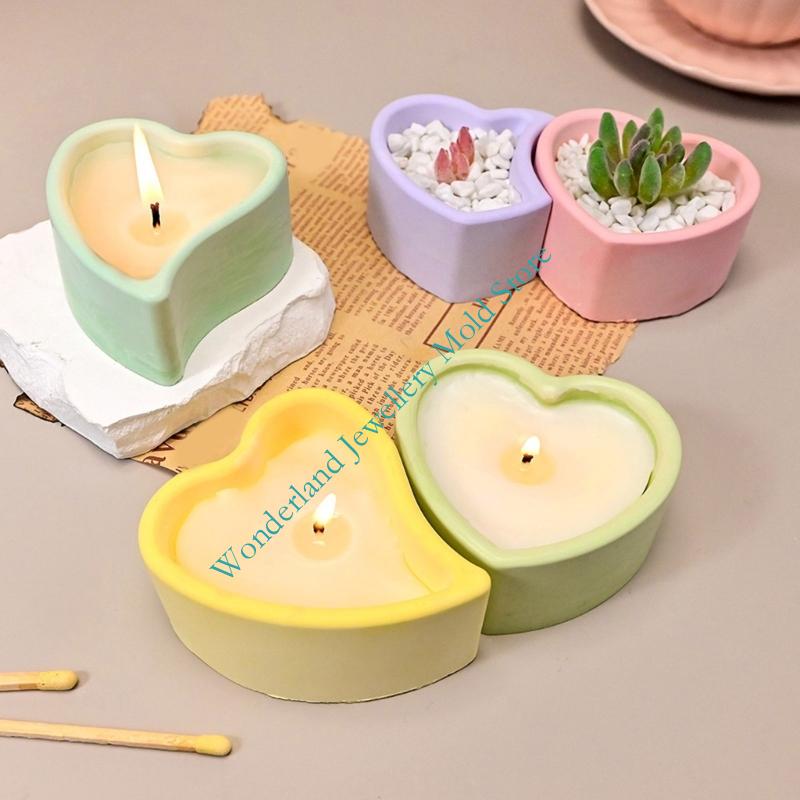 H7EB Jantung Silikon Cetakan U - Candle Making Moulds ulasan dan harga
