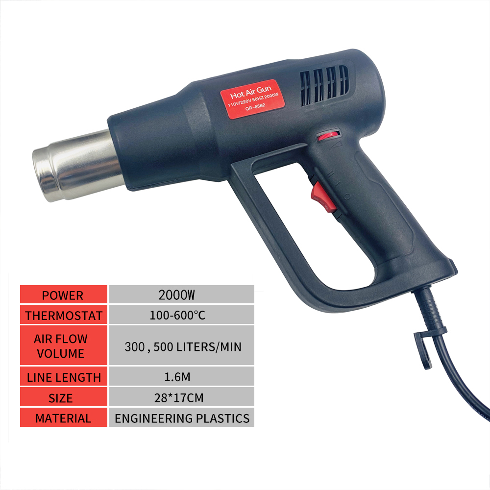 LEFAVOR 2000W Pistol Udara Pan - Heat Gun Embossing ulasan dan harga